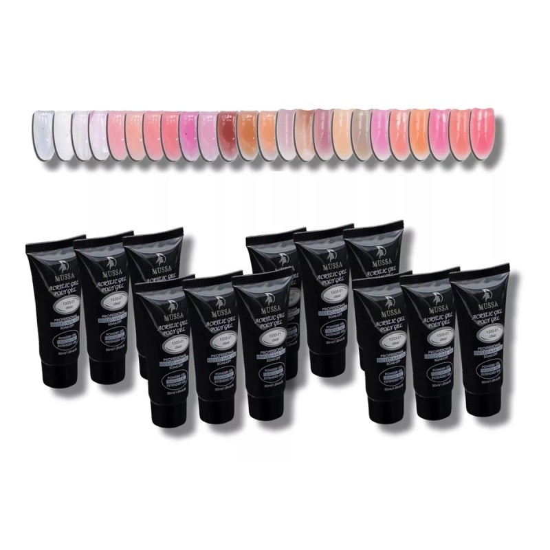 Mussa Polygel 30ml Marca Mussa 1 Pieza Nail Para Decoración