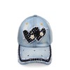 Glamexx24 Topstyle Jeans Cap in Vintage Style with Star and
