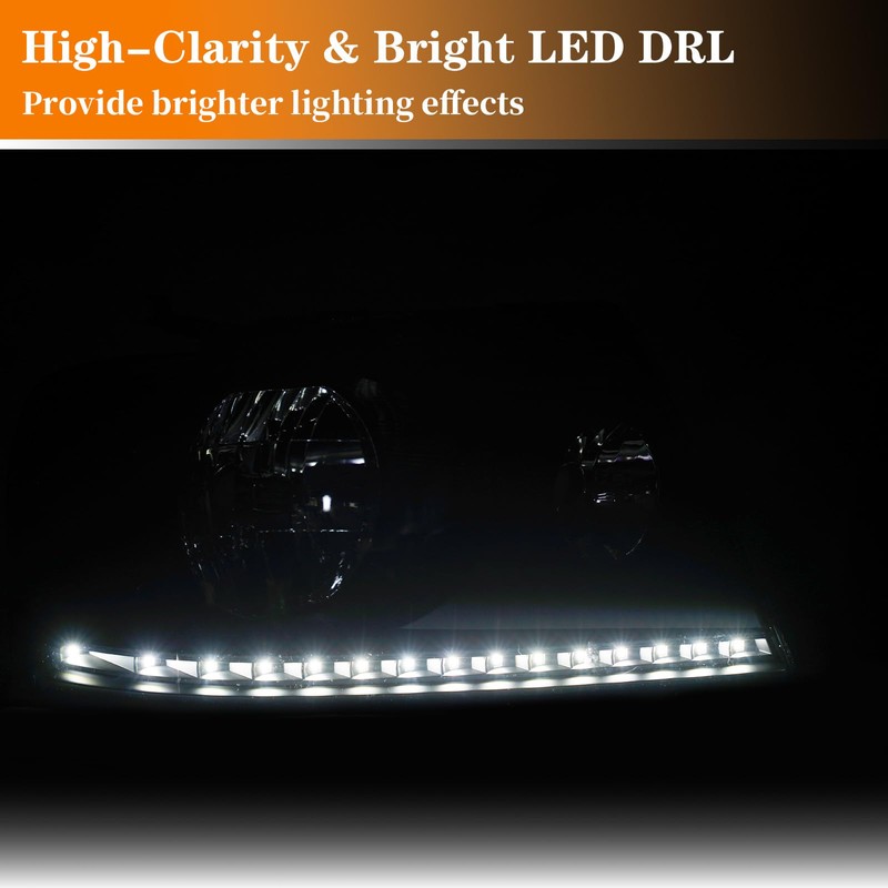 DimFlux LED Headlight Assembly for 2004-2008 Ford F150/2006-2008 Lincoln Mark