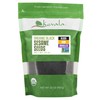 Organic Raw Black Sesame Seeds (Unhulled) - Great in Cooking