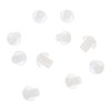 Operitacx 10pcs Mushroom Ear Tips for Acoustic Tube Earpieces Replacement