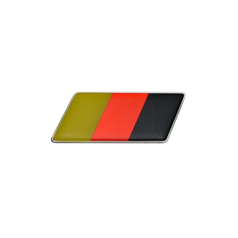 ERPART GERMAN GERMANY FLAG Emblem Badge Nameplate Decal Rare Compatible