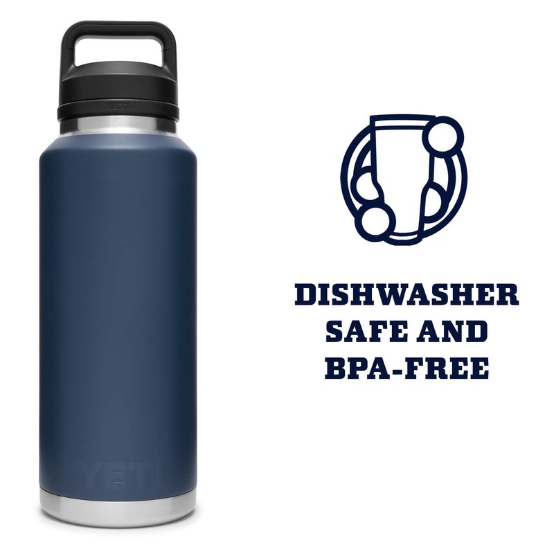 YETI Rambler 46 oz Bottle, Vacuum Insulated, Stainless Steel with