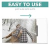 pbf 3-Pack 5x7 & 3-Pack 7x5 Magnetic Picture Frames for