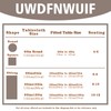 uwdfnwuif - Mantel de calabaza para otoño y cosecha de