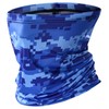 Men's Cool Spring Summer Golf & Riding Ice Silk Face Mask - Summer Camouflage Size/Blue 40ea