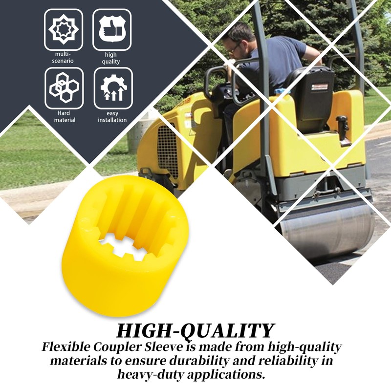 XYgdhqpt 5000178336 Flexible Coupler Sleeve Compatible with W-Acker N-euson RD880,