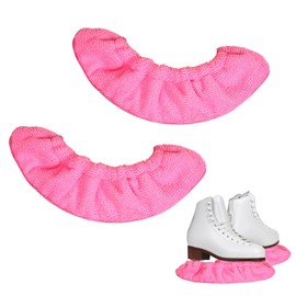 KUHAWL 1 pair of blade protectors for ice skates, ice skate protection, ice hockey, elastic blade socks, blade protection, accessories, ice skate protectors for hockey skates and figure skates