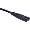 Akyga AK-RD-02A Power Cable for Laptop 2 Pin IEC C7