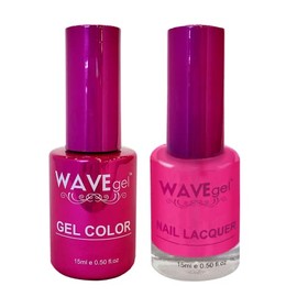 WAVEGEL Soak-Off Gel & Nail Lacquer Matching Duo Set - Princess Collection - #83 Prom Dress I 0.5 Oz