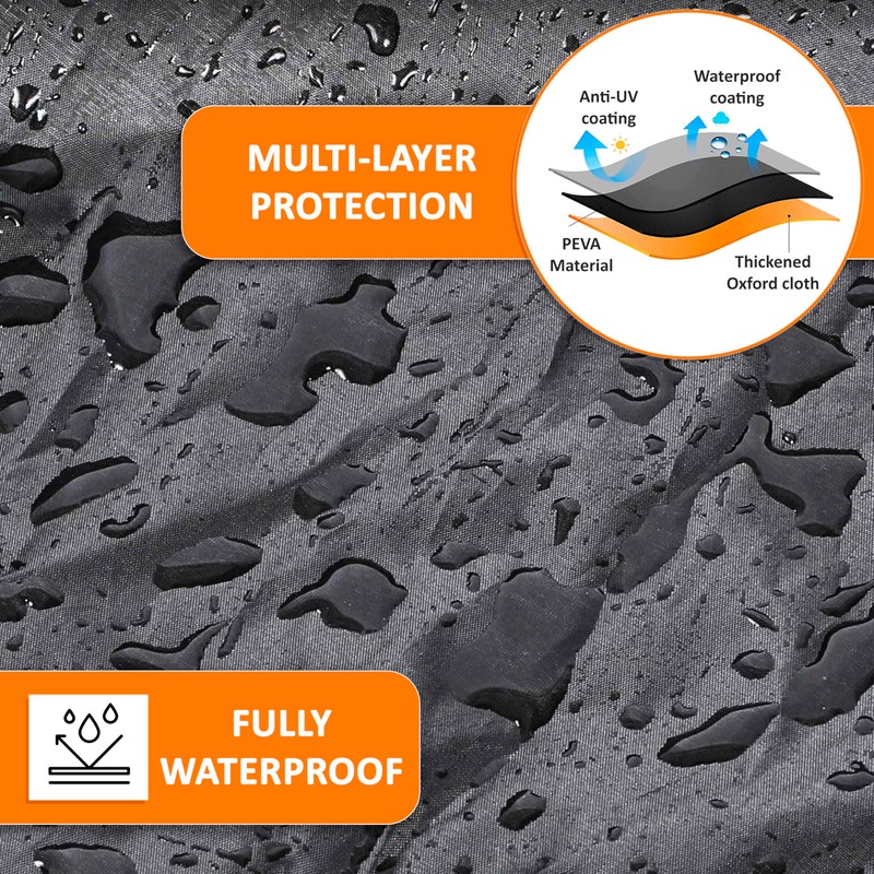 Bicycle Cover Waterproof 240 x 140 cm PEVA Material Protection
