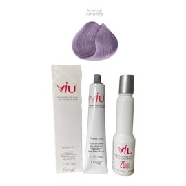Nutrapel  Viu Tinte 90g + Peróxido 20 Vol 135ml Tono metalico amatista