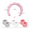Kit 7pzs Diademas Para Maquillaje Y Muñequeras Skincare Spa