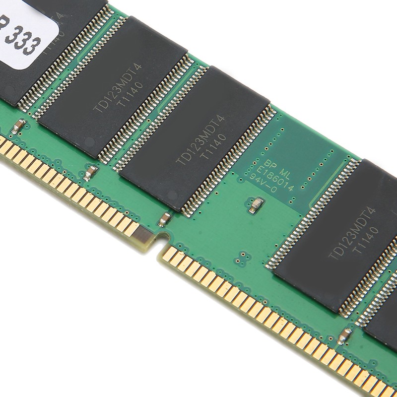 2Pcs Memory Module Desktop DDR 333MHZ PC‑2700 16 Grains on