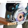 SHUZIYU 10”(254MM)-100T, Arbor 5/8"-Diamond, Smooth Cut Coating. Circular Saw Blade,