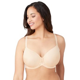 Wacoal Women's Ultimate Side Smoother Underwire T-Shirt Bra, Sand, 40C