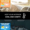 Maro Semi-Truck Sun Shade for Windshield and Side Windows 240T