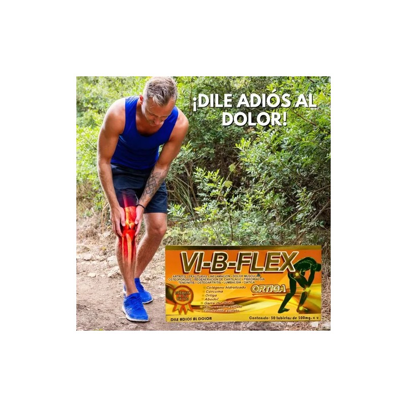 Vi-b-flex 30 Cápsulas | Articulaciones Y Flexibilidad
