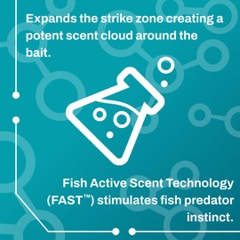 BAITFUEL X65 Saltwater Formula Gel for Fishing: The Supercharged Saltwater Fish Scent Technology with Powerful Attractants and Taste Enhancers That Fish Bite | 5 oz., Single