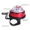 Calayu Bicycle Bell Bicycle Compass Bicycle Handlebar Ring Bell with
