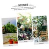 Kichvoe 4pcs Ladybug Wall Sculpture Spring Decor Metal Ladybug Garden