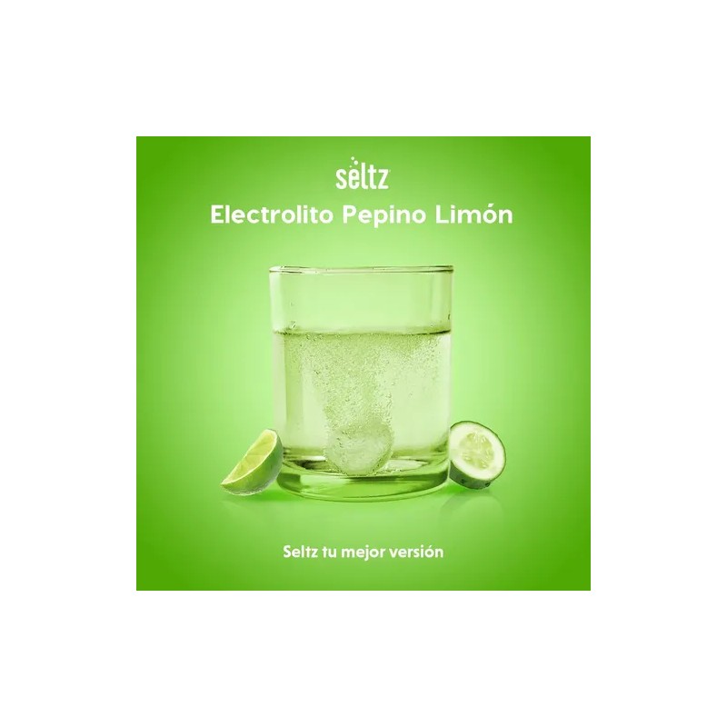 Electrolitos Eferv. 3 Pack Sabor Pepino Limón