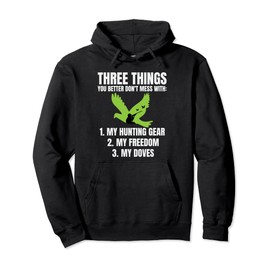 Dove Hunting Supplies Bird Hunting Gear Dove Hunter Bird Pullover Hoodie