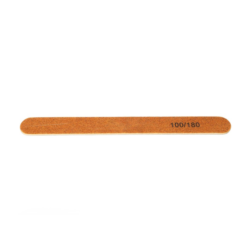 10pcs Nail File Professional Wood Core Reusable Double Sides Washable