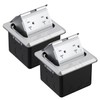 WEBANG Pop Up Floor Outlet Covers Box with 20 Amp