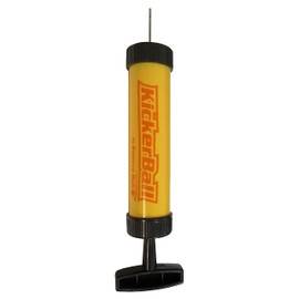 Kicker Manual Ball Pump by Swerve Ball – Portable Air Pump for Sports Balls, Soccer, Basketball, Football, Volleyball, Inflator Needle Included, Easy to Use