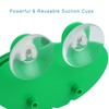 Pensino Frog Habitat Frog Dish Holder with Suction Cups, Cute