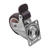 Set of 2 ZONADAH Caster Wheels 1.5 Inch Swivel Plate