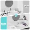 Qeke Bathroom Corner Shelf, Recessed 12" Shower Shelf Caddy, SUS304