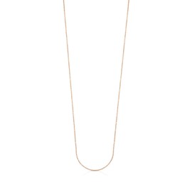 TOUS Rose Gold-Plated Bead Necklace, 33.5"