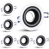 SSC-LUXon Matapo Design Recessed Ceiling Spotlight with Light Ring Socket