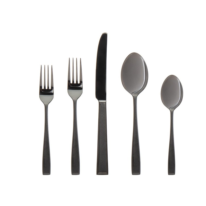 Godinger 20‑Piece Stainless Steel Silverware Set, Flatware Utensil Set for