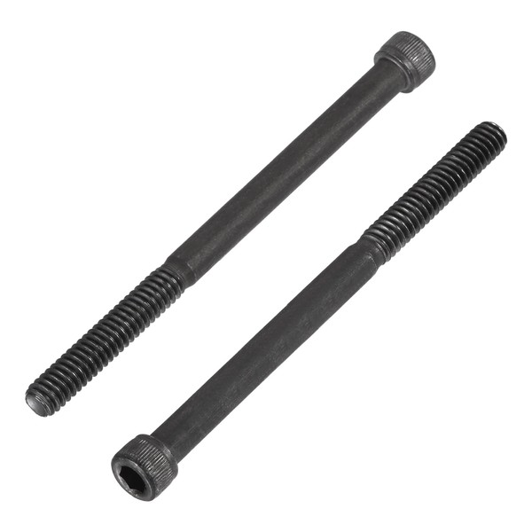 uxcell 1/4-20x3-1/2" Hex Socket Head Cap Screw Bolts 12.9 Grade