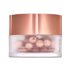 M. Asam Magic Finish Vibrant Bronzing Pearls Sunkissed (20 g) - Compact Powder Beads with Three Bronze Levels, Warm Luminous Light Reflections for Contouring and Emphasising Face and Décolleté, Vegan