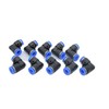 6 mm IQS Pneumatic Angle Connector 90° Pack of 10