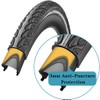 1 Pack 700x35C Reflective Puncture-Proof Road Bike Tire