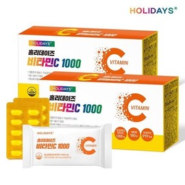 Holidays Vitamin C 1000 180 tablets 2 boxes (total 360 tablets) None / 비타민C 1000 180정 2박스 (총 360정) 없음