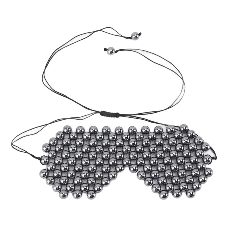 Terahertz Stone Eye Cover Relieve Fatigue Relaxing Comfortable Energy Stone