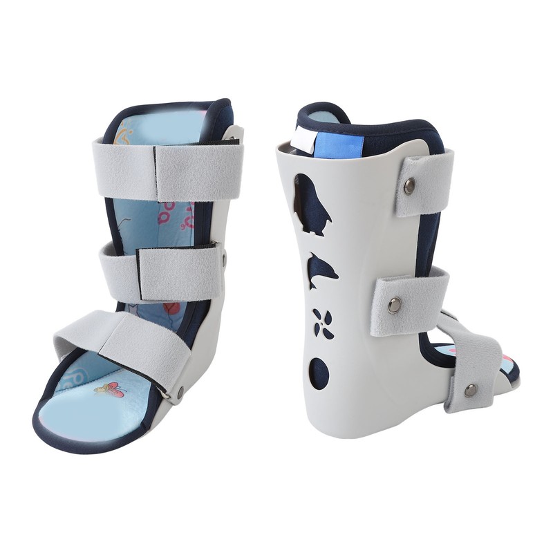 Kids Ankle Brace Comfortable Breathable Adjustable Child Walking Boot for