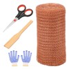 Copper Mesh Roll Kit 19.69 FT Reusable Copper Mesh Mice