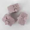 MEEDEE Dusty Rose Chiffon Ribbon - 1 Inch Fringe, Pink