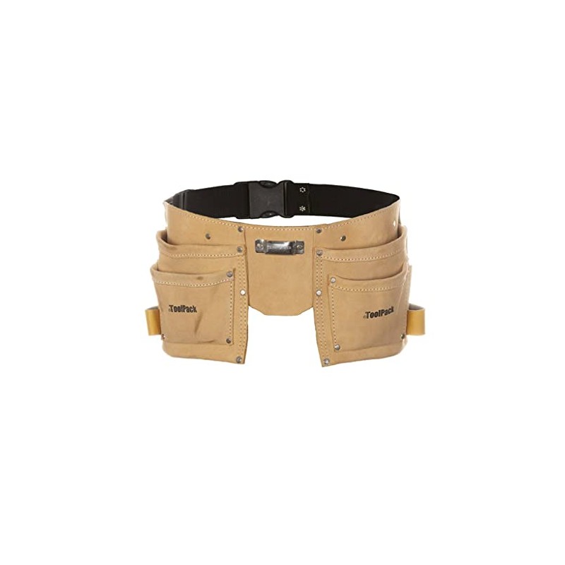 Toolpack Double-Pouch/ Bag/Storage/Kit Tool Belt Leather Regular 366.008