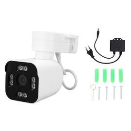 Outdoor PTZ Security Camera Waterproof Color Night Vision Wifi Home Surveillance Camera with Motion Alarm Two Way Audio