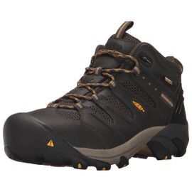 KEEN Utility Lansing, Men's, Raven/Tawny Olive, Steel Toe, EH Hiker (11.0 D)