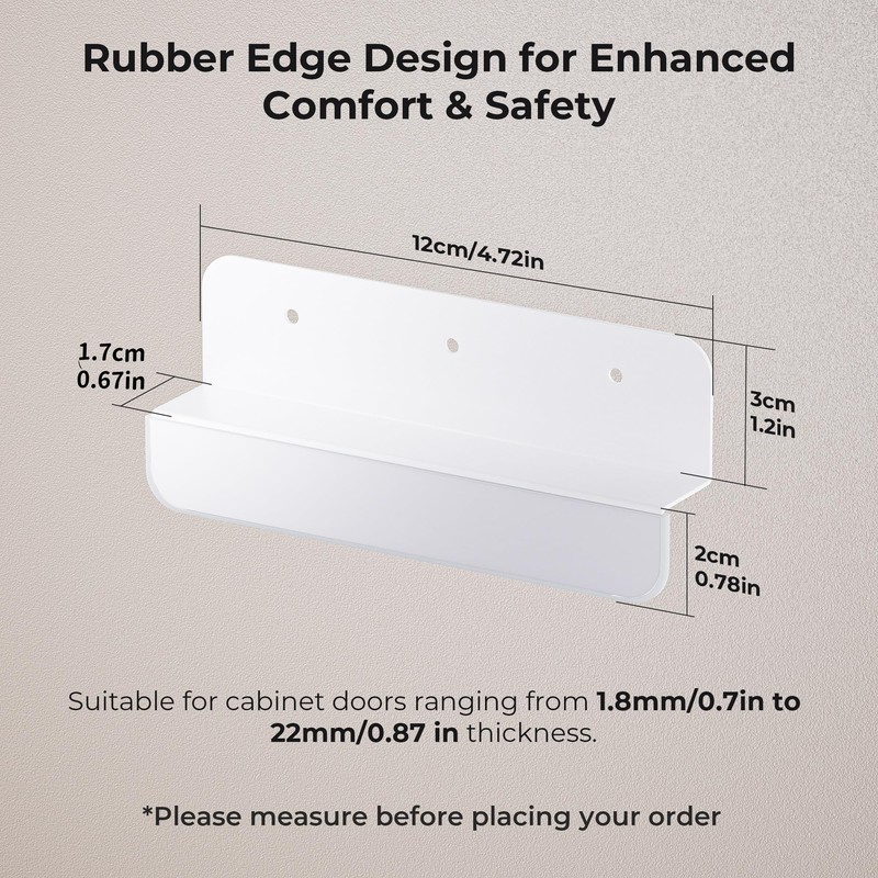 Adzyz Cabinet Foot Pull for Trash Drawer, Hands-Free Garbage Drawer