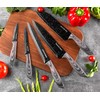 Dockorio all in one Kitchen Knife Set with Block, 19
